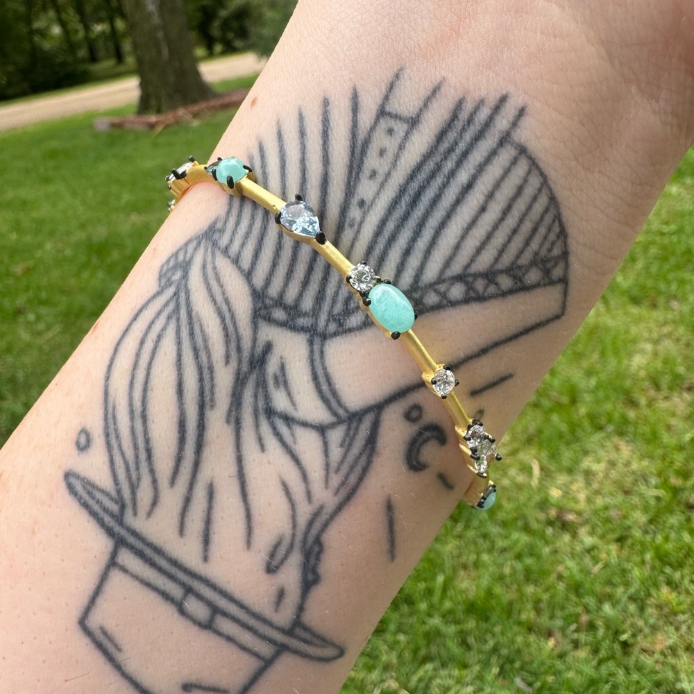 Genuine Stone Freida Rothman Bangle